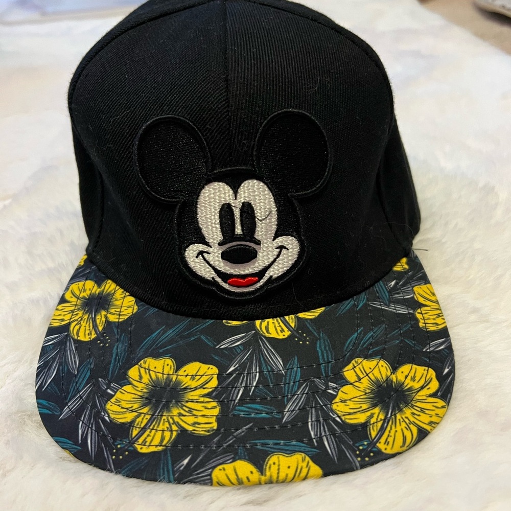 Disney Black and Yellow Mickey Mouse Cap